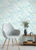 Picture of Multi Cool Floral Sequence Peel and Stick Wallpaper