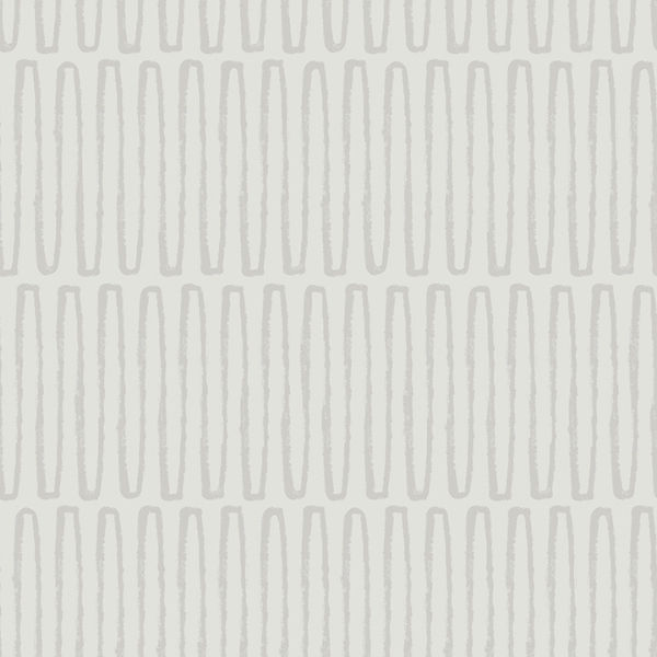 Picture of Lars Light Grey Retro Wave Wallpaper
