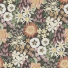 Picture of Karina Raspberry Wildflower Garden Wallpaper