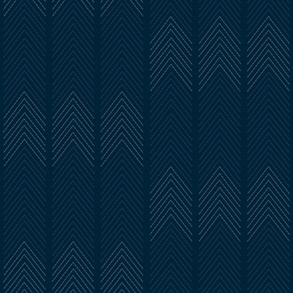 Picture of Nyle Dark Blue Chevron Stripes Wallpaper