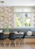 Picture of Lykke Coral Textured Tree Wallpaper