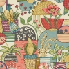 Picture of Fika Plum Blissful Birds & Blooms Wallpaper