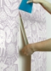 Picture of Unicorn Stamp Purple Peel and Stick Wallpaper