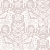 Picture of Unicorn Stamp Pink Peel and Stick Wallpaper