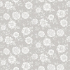 Picture of Lizette Grey Charming Floral Wallpaper
