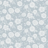 Picture of Lizette Light Blue Charming Floral Wallpaper