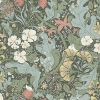 Picture of Elise Green Nouveau Gardens Wallpaper