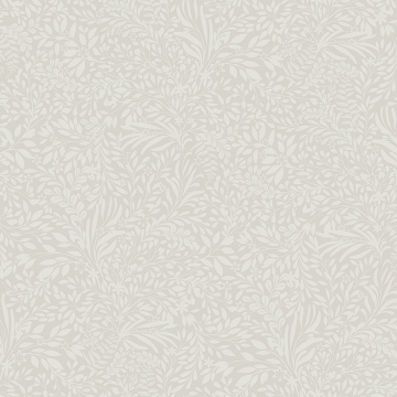 Picture of Kristina Light Grey Botanical Wallpaper