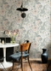 Picture of Anemone Light Grey Floral Wallpaper