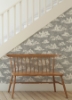 Picture of Block Print Grey Day Dream Novelty Peel and Stick Wallpaper
