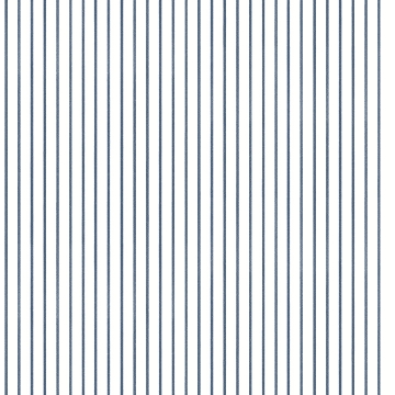 Picture of Oliver Navy Simple Stripe Wallpaper