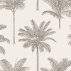 Picture of Taj Beige Palm Trees Wallpaper