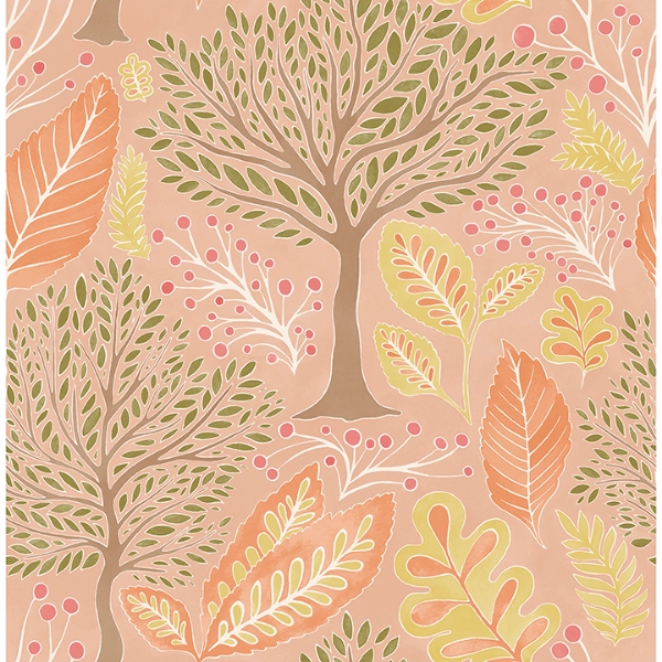 Picture of Kiah Blush Forest Wallpaper