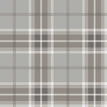 Picture of Sala Neutral Plaid Wallpaper