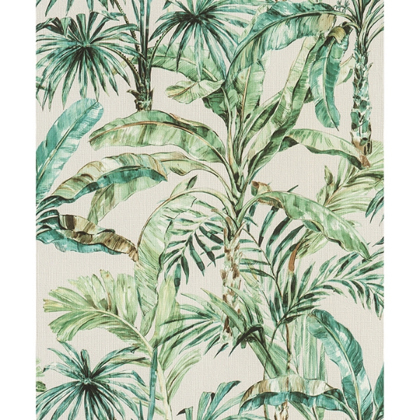 Picture of Calle White Tropical Wallpaper