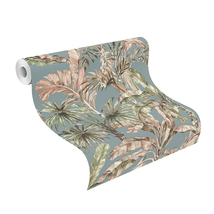 2980485257 Calle Light Blue Tropical Wallpaper by Advantage