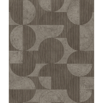 Picture of Barcelo Brown Circles Wallpaper