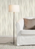 Picture of Currin Light Grey Wave Wallpaper