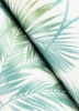 Picture of Saura Teal Frond Wallpaper