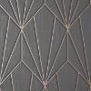 Picture of Silas Charcoal Geo Wallpaper