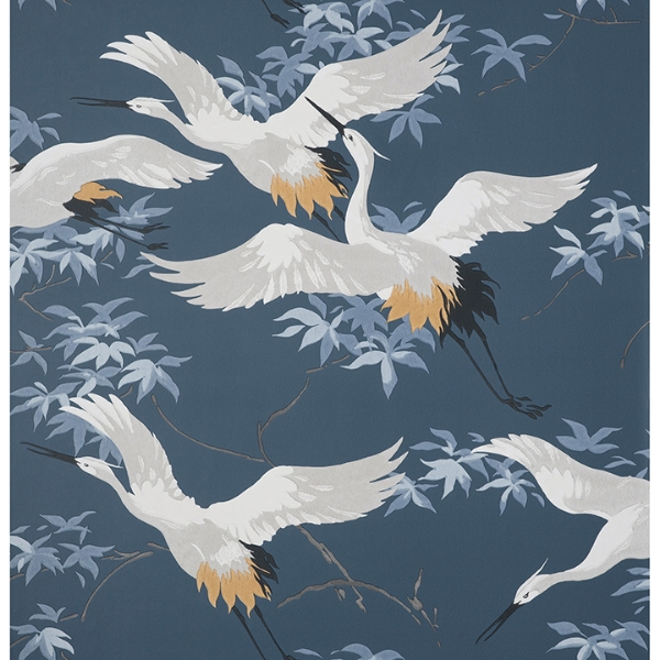 Picture of Saura Blue Cranes Wallpaper