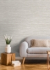 Picture of Alton Light Grey Faux Grasscloth Wallpaper