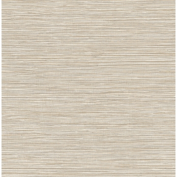 Picture of Alton Taupe Faux Grasscloth Wallpaper