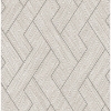 Picture of Ember Light Grey Geometric Basketweave Wallpaper