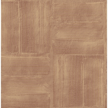 Picture of Jasper Rust Block Texture Wallpaper
