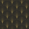 Picture of Lempicka Black Art Deco Motif Wallpaper