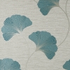 Picture of Miya Teal Ginkgo Wallpaper