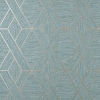 Picture of Malcolm Teal Geo Wallpaper