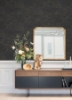 Picture of Elatha Charcoal Gilded Texture Wallpaper