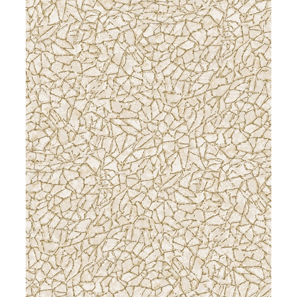 Picture of Soma Gold Metallic Crackling Wallpaper