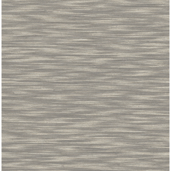 Picture of Benson Brown Faux Fabric Wallpaper