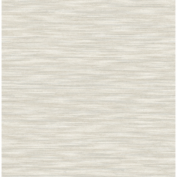 Picture of Benson Light Grey Faux Fabric Wallpaper