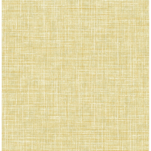 Picture of Emerson Yellow Linen Wallpaper