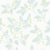 Picture of Ardell Seafoam Botanical Wallpaper