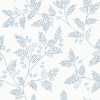 Picture of Ardell Light Blue Botanical Wallpaper
