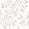 Picture of Ardell Taupe Botanical Wallpaper