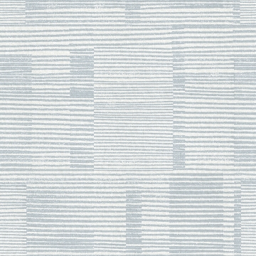 Picture of Callaway Light Blue Woven Stripes Wallpaper