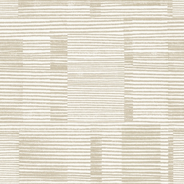 Picture of Callaway Beige Woven Stripes Wallpaper