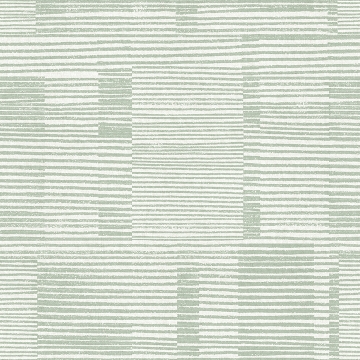 Picture of Callaway Green Woven Stripes Wallpaper