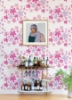Picture of Lele Lillies Pink Peel and Stick Wallpaper