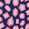 Picture of Lele Gems Navy Peel and Stick Wallpaper