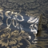 Picture of Platinum Navy Damask Wallpaper
