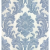 Picture of Milano Light Blue Damask Wallpaper