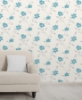 Picture of Isobelle Teal Floral Wallpaper