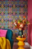 Picture of Villon Multicolor Ikat Wallpaper