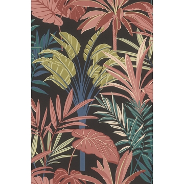 Picture of Rudyard Pink Tropical Flora Wallpaper